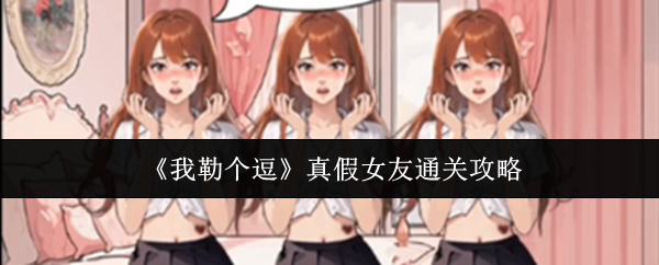 我勒个逗真假女友游戏通关攻略秘籍
