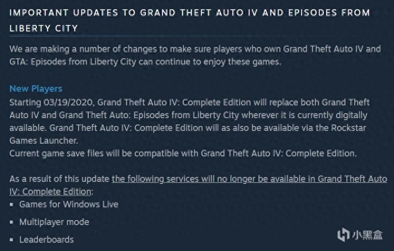 GTA 4全新升级，Steam重架上架，全面进化为GTA 4，完全版