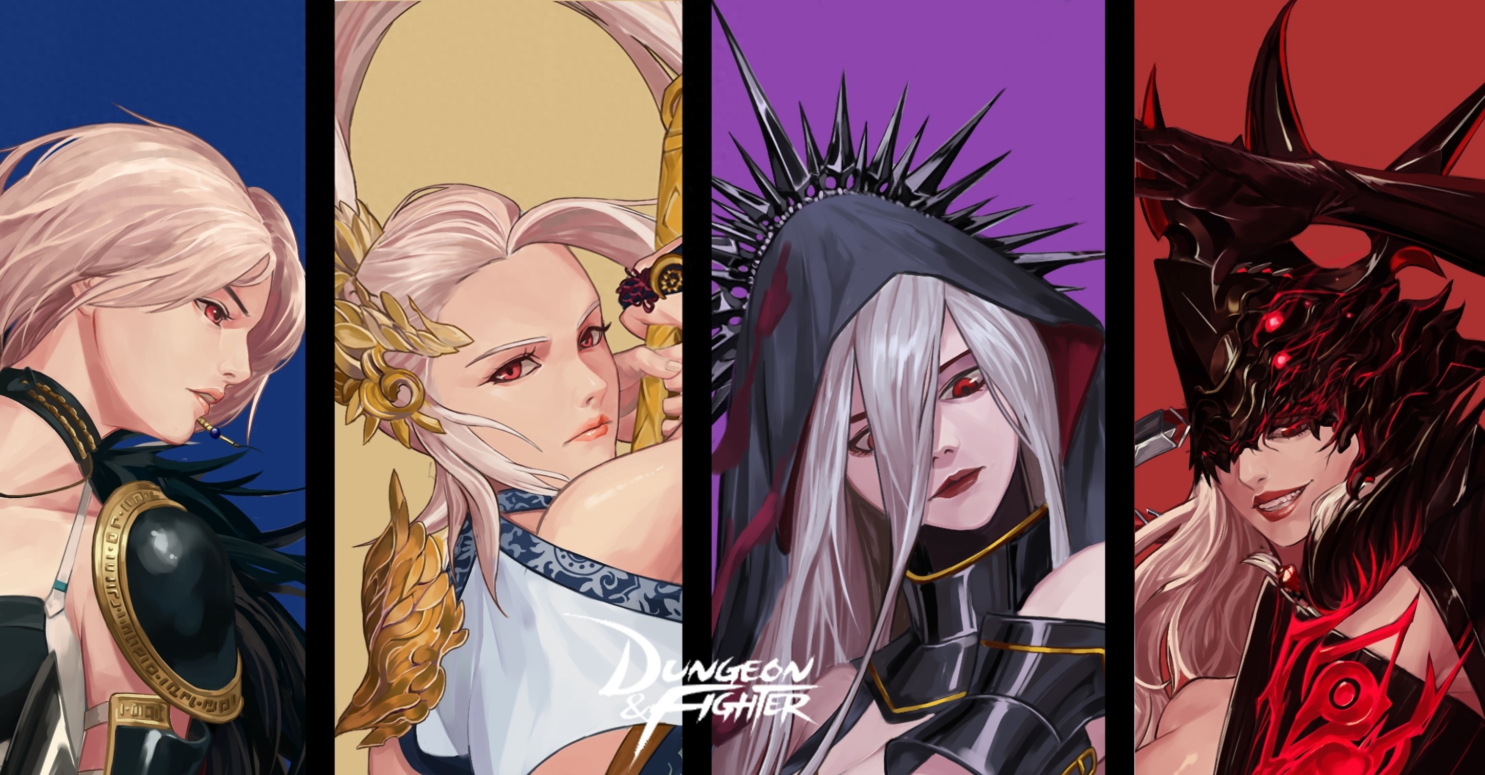 韩服画师绝美三觉女鬼剑独家呈现！一次欣赏过瘾的绝美艺术之旅
